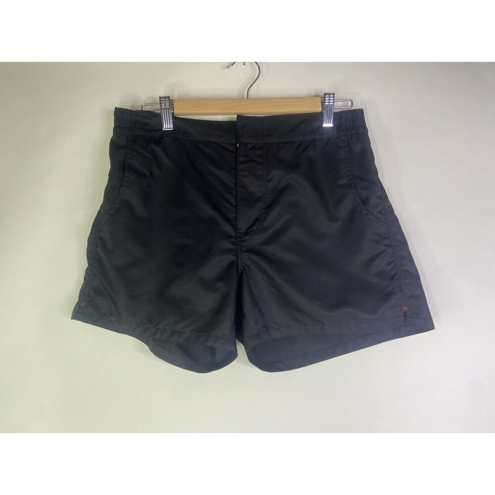 2XIST Swim Shorts Swimwear Bottoms Black Lined With Pockets Mens Size M